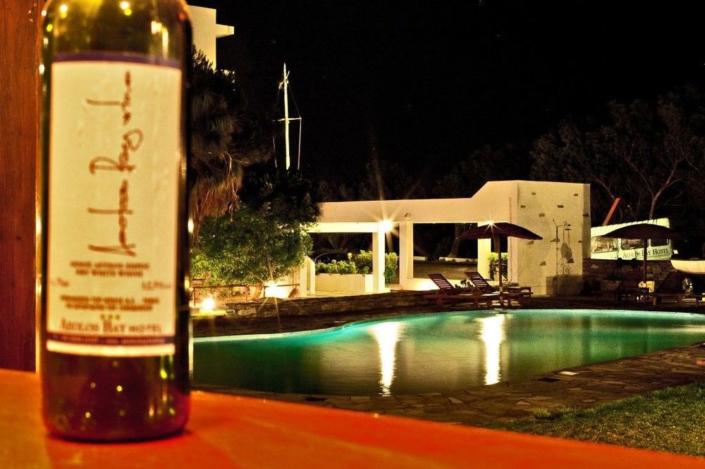 Aeolos Bay Hotel Tínos Restaurant photo